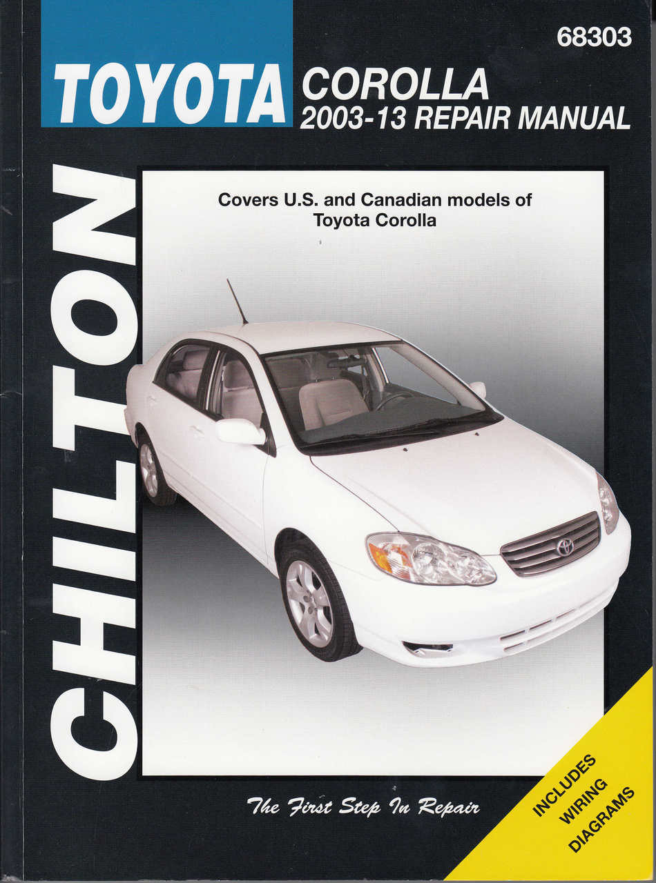 Toyota Corolla Repair Manual: Overhaul Toyota Corolla Repair Manual: Overhaul